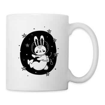 Sauter vers la Lune - Mug blanc - blanc - Droite