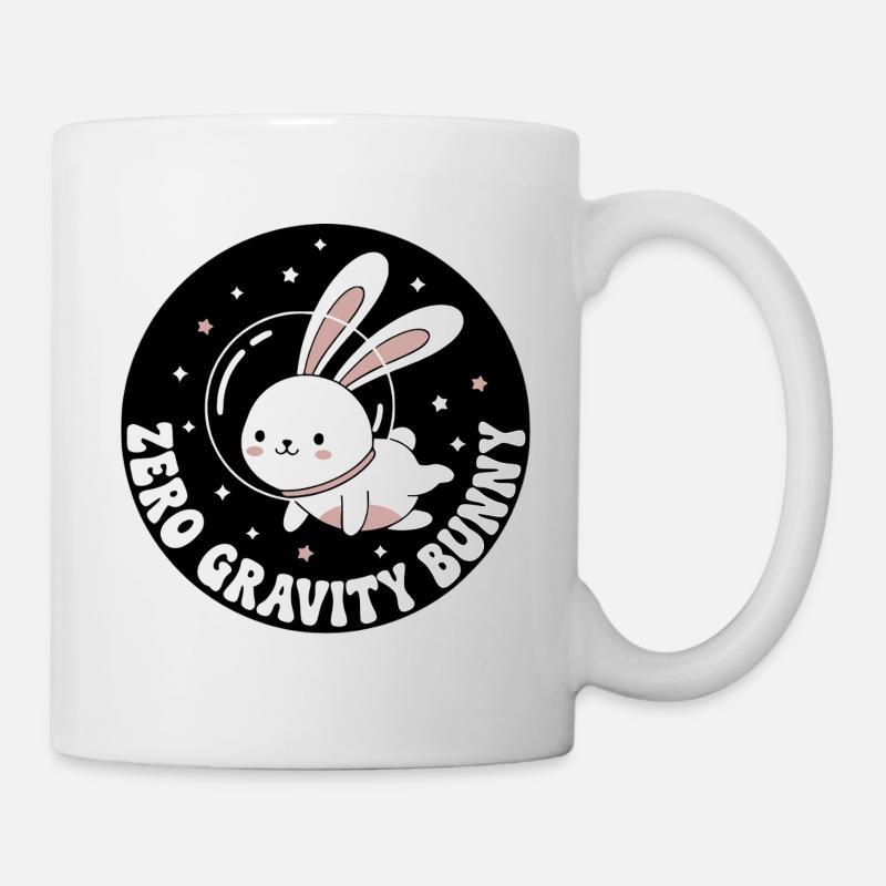 Zero Gravity Bunny - Mug - white
