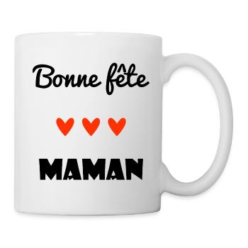 HAPPY BIRTHDAY. HAPPY MOTHER'S DAY. MAMMA. MOTHER'S DAY - Mug - white - Right