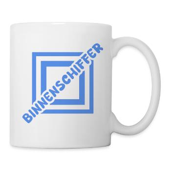 Berufung Binnenschiffer - Tasse - Weiß - Rechts