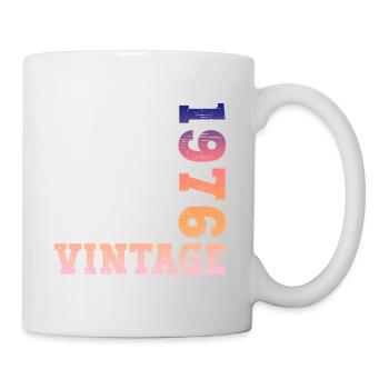 Vintage 1976 - Tasse - Weiß - Rechts