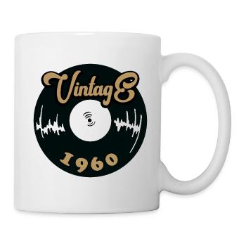 Cadeau d’anniversaire vintage des années 1960 - Mug blanc - blanc - Droite