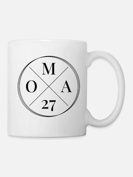 Oma 2027 - Tasse - Weiß