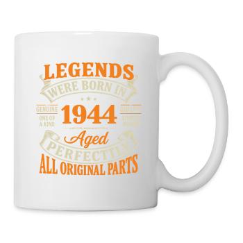 Legends 1944: Perfekt gealtert - Tasse - Weiß - Rechts
