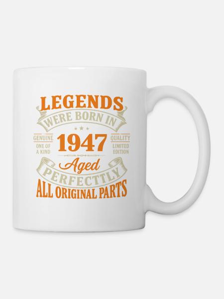 Légendes 1947, Âgées Parfaitement - Kop/krus - hvid