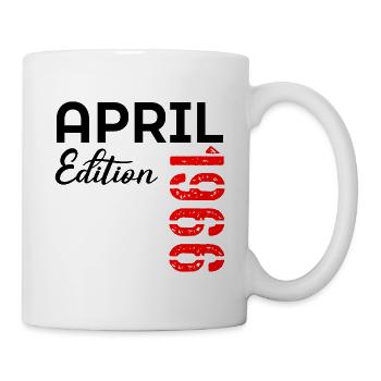 61e anniversaire avril 1966 - Mug blanc - blanc - Droite