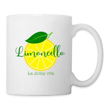 Limoncello La Dolce Vita  - Tasse - Weiß - Rechts