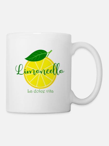 Limoncello La Dolce Vita - Tasse - Weiß