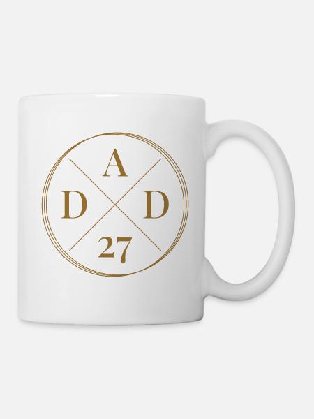 Dad 27 - Tasse - Weiß