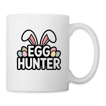 Egg Hunter Bunny – Conception de Pâques - Mug blanc - blanc - Droite
