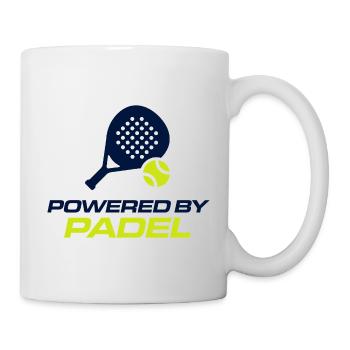 Powered by Padel Athlete Sport Club Design - Mug - white - Right