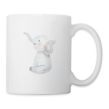 Cute Little Elephant. - Mug - white - Right