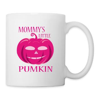 Halloween - Zombie - Horror -  Kürbis - Tasse - Weiß - Rechts