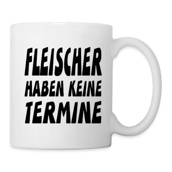 Fleischer - Tasse - Weiß - Rechts