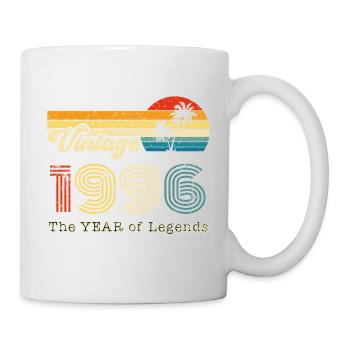 Millésime 1996 - Mug blanc - blanc - Droite