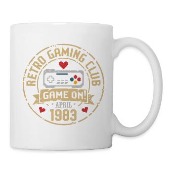 April 1983 Anniversary April 1983 Retro - Mug - white - Right