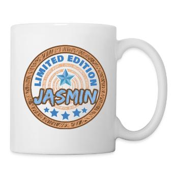 Spruch Jasmin - Tasse - Weiß - Rechts