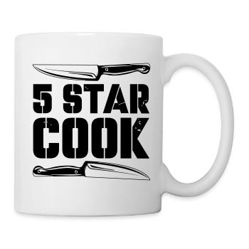 5_star_cook - Mug - white - Right