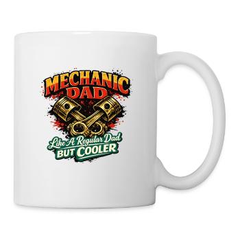 Mechanic Dad: Cool Mechanic Life - Mug - white - Right
