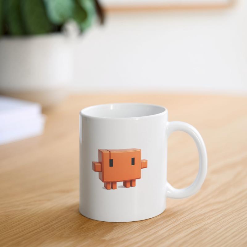 Claude Code Pixel 3D Mascot Cute Dev Sticker Mug