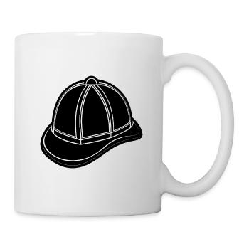 Fireman hat - Mug - white - Right