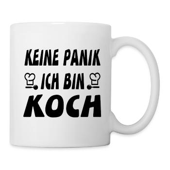 Koch - Tasse - Weiß - Rechts
