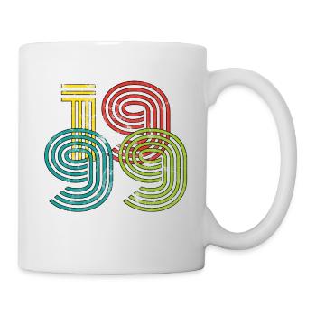 Millésime 1999 - Mug blanc - blanc - Droite