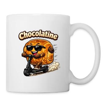 Chocolatine-Roller - Tasse - Weiß - Rechts