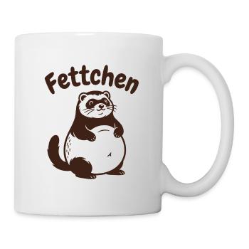 Ferrets - fats with a big belly - Mug - white - Right