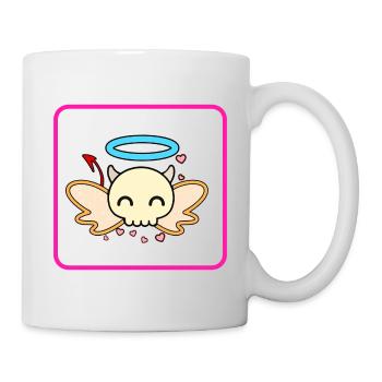 Skull Angel - Mug - white - Right