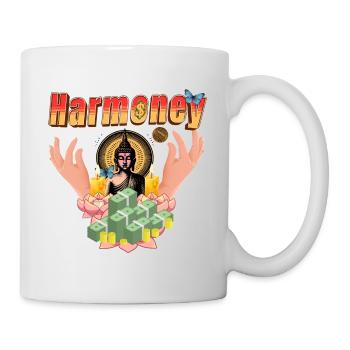Harmoney Bouddha Chance - Série Paix et Amour - Mug blanc - blanc - Droite
