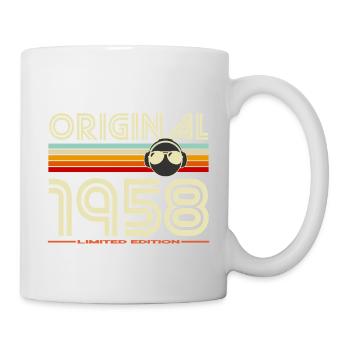 Original 1958 édition rétro - Mug blanc - blanc - Droite