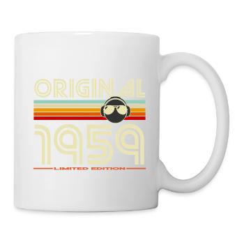 Rétro 1959 Édition Limitée - Mug blanc - blanc - Droite
