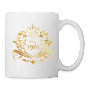 65e anniversaire Semper Verum - Fondé en 04/1961 - Mug blanc - blanc - Droite