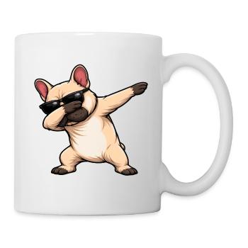 Bouledogue français - Mug blanc - blanc - Droite
