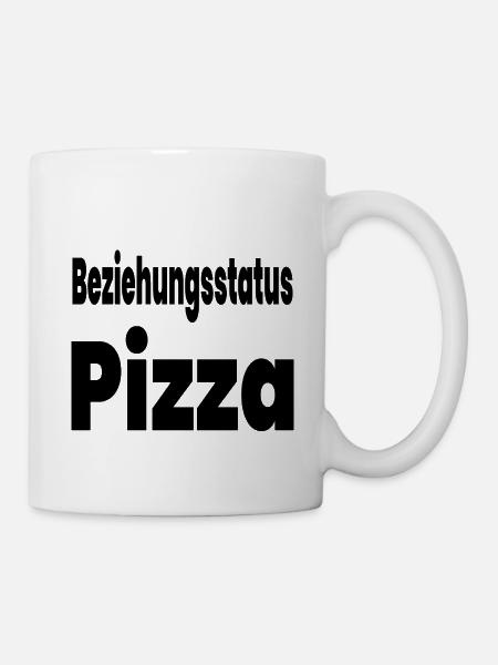 Pizza - Tasse - Weiß