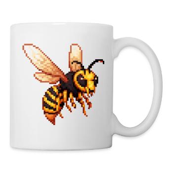 Pixel Hornet Bee - Mug - white - Right
