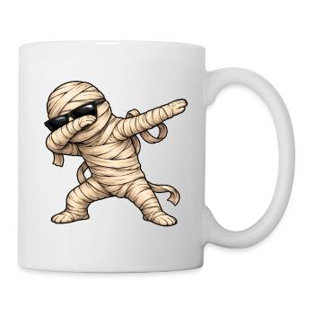 Dabbing Mumie - Tasse - Weiß - Rechts
