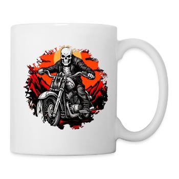 Motorcycle Skeletons - Mug - white - Right