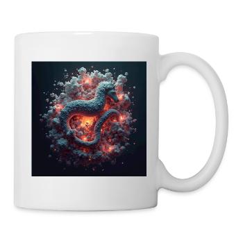 hypocampe - Mug blanc - blanc - Droite