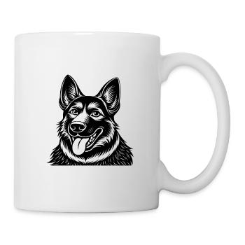 German Shepherd - Mug - white - Right