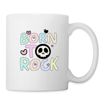 Born To Rock Rainbow - Mug - white - Right