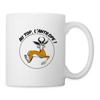 au top, l'Antilope ! - Mug blanc - blanc - Droite