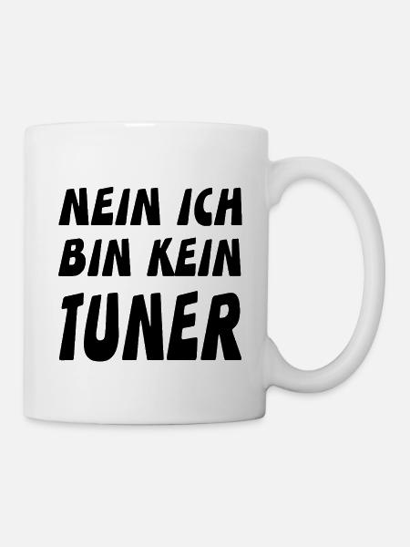 Tuner - Tasse - Weiß