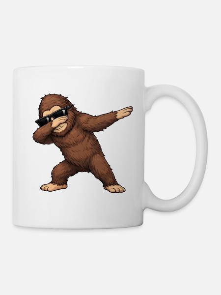 Dabbing Big Foot - Mug - white