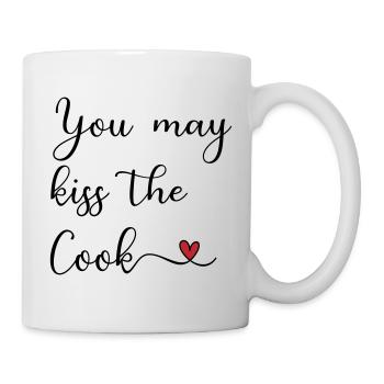 Embrassez le cuisinier - Mug blanc - blanc - Droite