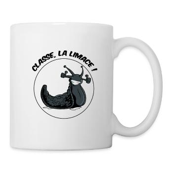 Classe, la limace ! - Mug blanc - blanc - Droite