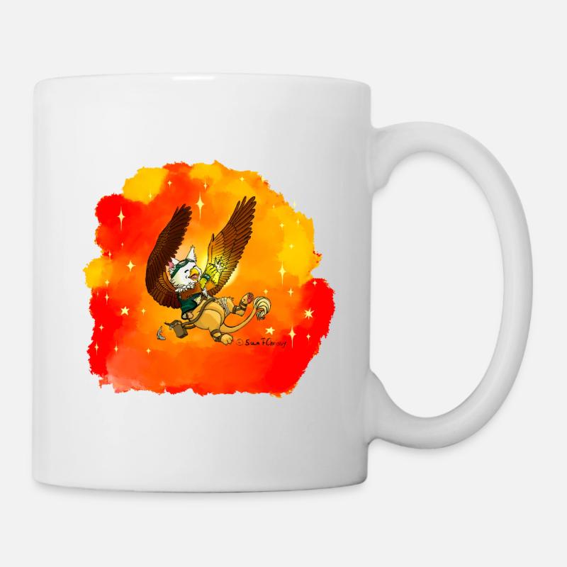 Star Seeker Griffin - Mug - white