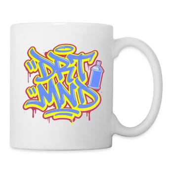 DRTMND Street Art, Dortmund Ruhrpott Shirt, Tote Bag - Mug - white - Right