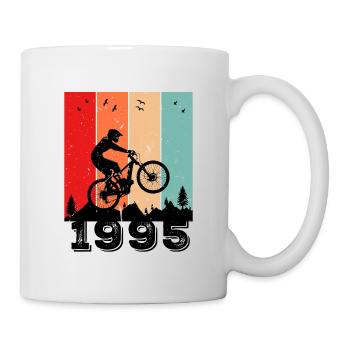 Millésime 1995 - Mug blanc - blanc - Droite